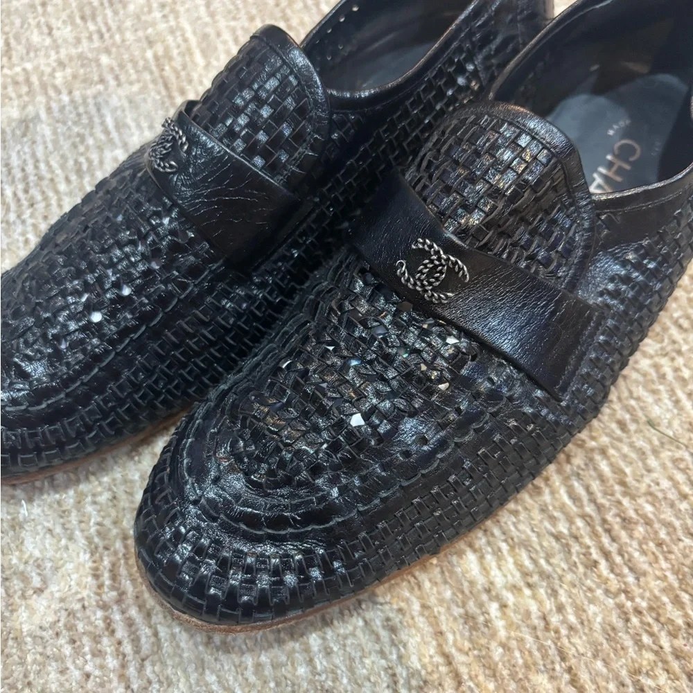 Chanel Black Loafers for Women size 38 1/2 - Picture 8 of 8